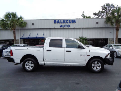 2017 RAM 1500 for sale at BALKCUM AUTO INC in Wilmington NC