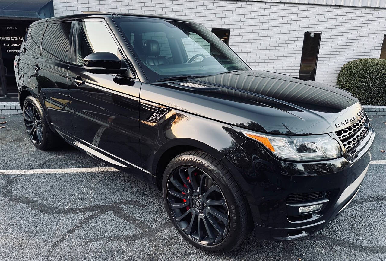 2015 Land Rover Range Rover Sport for sale at Crown Auto Sales in Marietta, GA