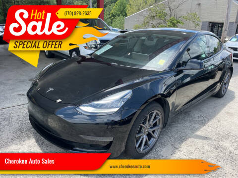 2021 Tesla Model 3 for sale at Cherokee Auto Sales in Acworth GA