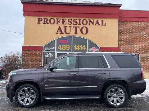 2015 GMC Yukon for sale at Professional Auto Sales & Service in Fort Wayne IN
