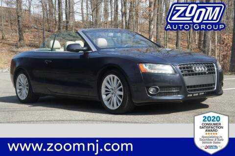 2012 Audi A5 for sale at Zoom Auto Group in Parsippany NJ