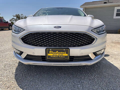 2017 Ford Fusion for sale at Boolman's Auto Sales in Portland IN