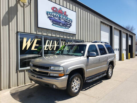 2002 Chevrolet Tahoe for sale at C&L Auto Sales in Vermillion SD