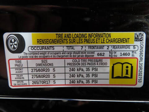 2025 Chevrolet Suburban Z71