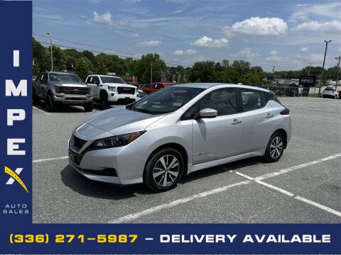 2019 Nissan LEAF for sale at Impex Auto Sales in Greensboro NC