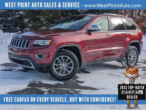 2016 Jeep Grand Cherokee for sale at West Point Auto Sales & Service in Mattawan MI