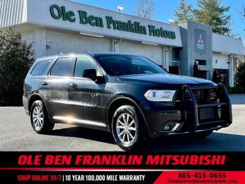 2017 Dodge Durango for sale at Ole Ben Franklin Motors Clinton Highway in Knoxville TN