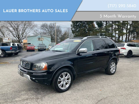 2013 Volvo XC90 for sale at LAUER BROTHERS AUTO SALES in Dover PA