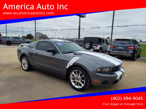 2011 Ford Mustang for sale at America Auto Inc in South Sioux City NE