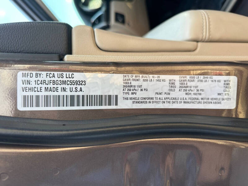 2021 Jeep Grand Cherokee Limited