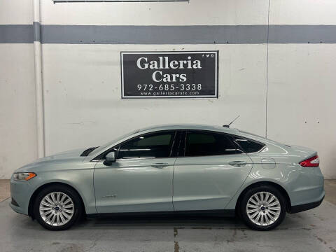 2014 Ford Fusion Hybrid for sale at Galleria Cars in Dallas TX