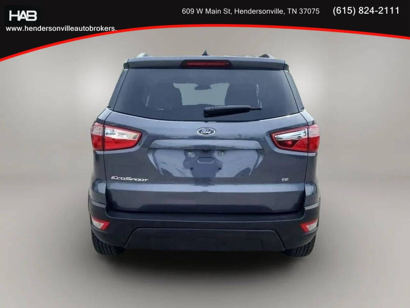 2021 Ford EcoSport SE
