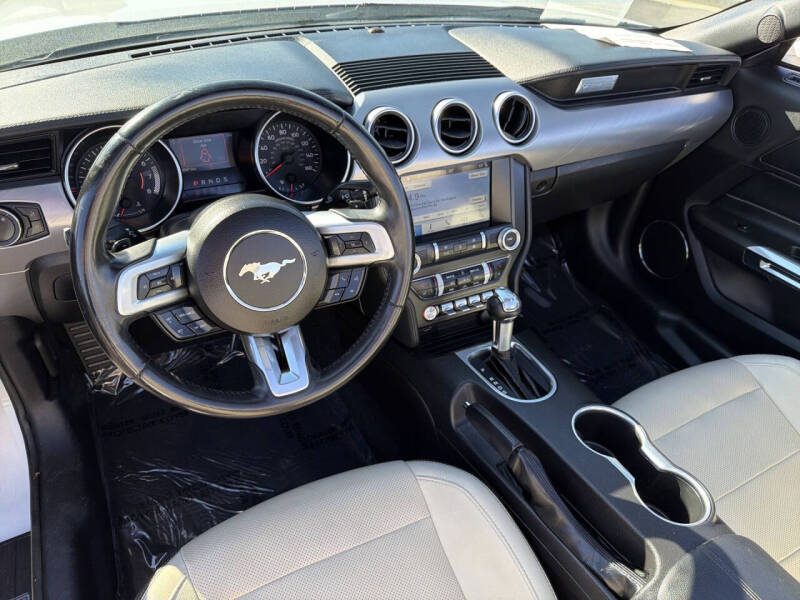 Used 2019 Ford Mustang EcoBoost Premium with VIN 1FATP8UH8K5161778 for sale in Loganville, GA