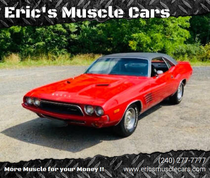 1973 Dodge Challenger for sale at Eric's Muscle Cars in Clarksburg MD