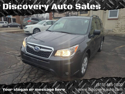 2016 Subaru Forester for sale at Discovery Auto Sales in New Lenox IL