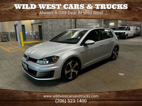 2015 Volkswagen Golf GTI for sale at Wild West Cars & Trucks in Seattle WA