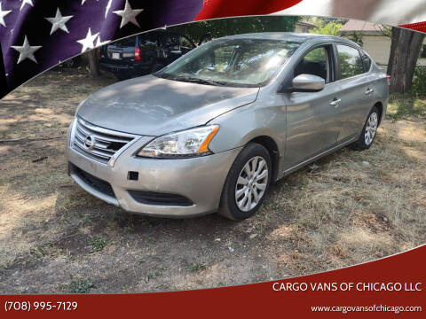 2014 Nissan Sentra for sale at Cargo Vans of Chicago LLC in Bradley IL