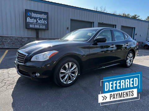 2013 Infiniti M37 for sale at Innovative Auto Sales in Hooksett NH