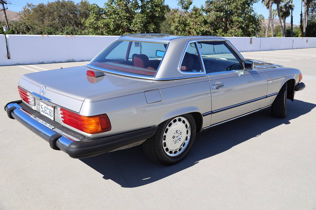 1986 Mercedes-Benz 560-Class for sale at DE AUTOS INC in San Juan Capistrano, CA