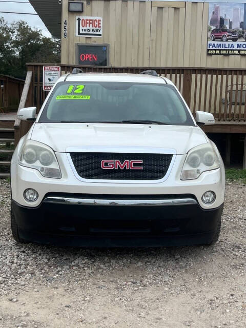 2012 GMC Acadia for sale at Familia Motors in Houston, TX