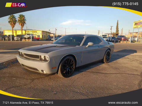 2014 Dodge Challenger for sale at Escar Auto in El Paso TX