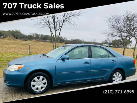 2002 Toyota Camry for sale at 707 Truck Sales in San Antonio TX