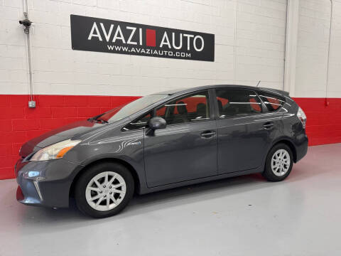 2012 Toyota Prius v for sale at AVAZI AUTO GROUP LLC in Gaithersburg MD