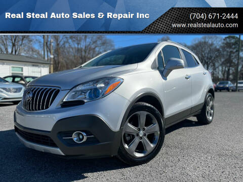 2014 Buick Encore for sale at Real Steal Auto Sales & Repair Inc in Gastonia NC