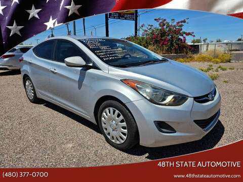 2011 Hyundai Elantra for sale at 48TH STATE AUTOMOTIVE in Mesa AZ