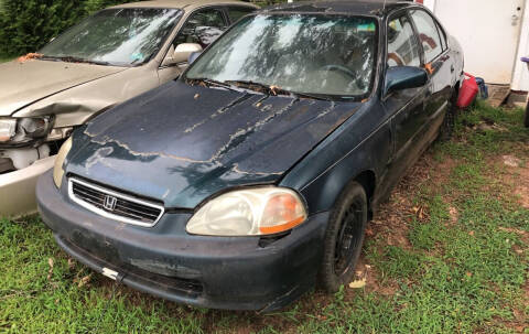1997 Honda Civic for sale at Happy Days Auto Sales in Piedmont SC