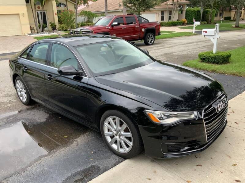 2016 Audi A6 for sale at UNITED AUTO BROKERS in Hollywood FL
