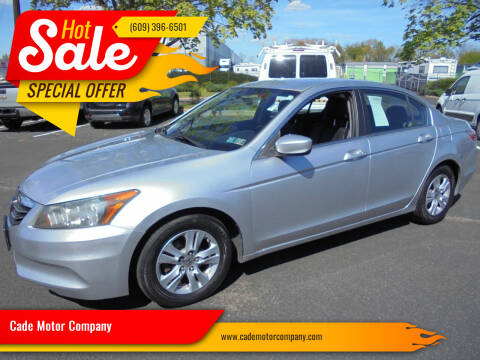 2011 Honda Accord for sale at Cade Motor Company in Lawrenceville NJ