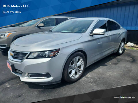 2015 Chevrolet Impala for sale at RHK Motors LLC in West Union OH
