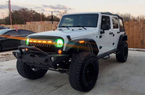 2015 Jeep Wrangler Unlimited for sale at Elon Auto Sales LLC in San Antonio TX