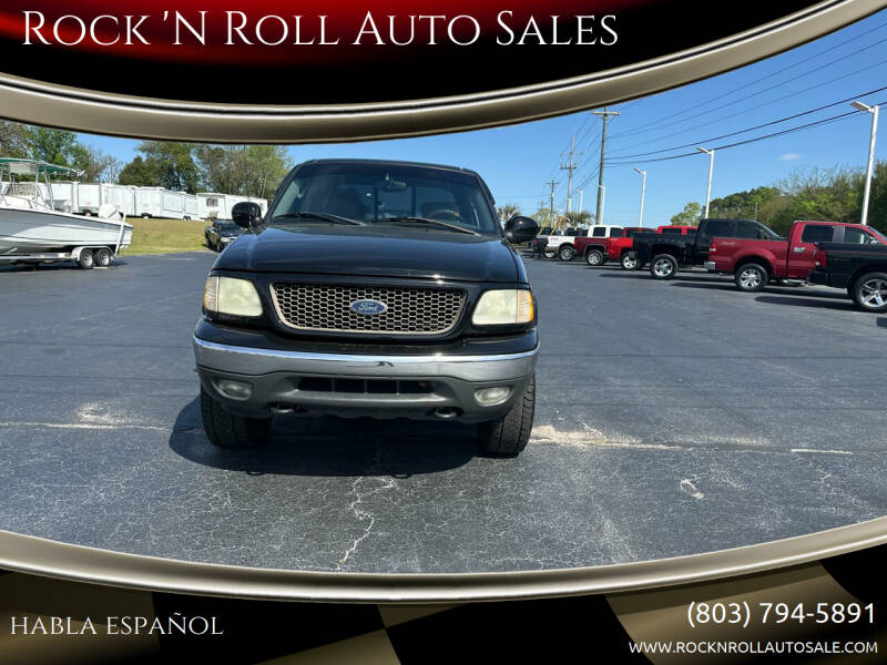 2002 Ford F-150 for sale at Rock 'N Roll Auto Sales in West Columbia SC
