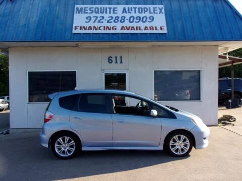 2009 Honda Fit for sale at MESQUITE AUTOPLEX in Mesquite TX