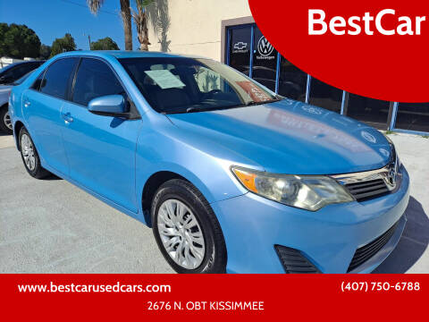 2012 Toyota Camry for sale at BestCar in Kissimmee FL
