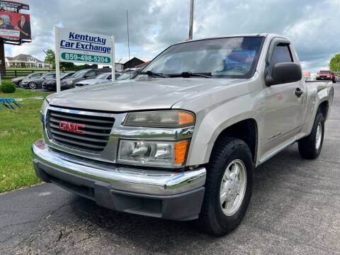 2005 GMC Canyon for sale at Kentucky Car Exchange in Mount Sterling KY