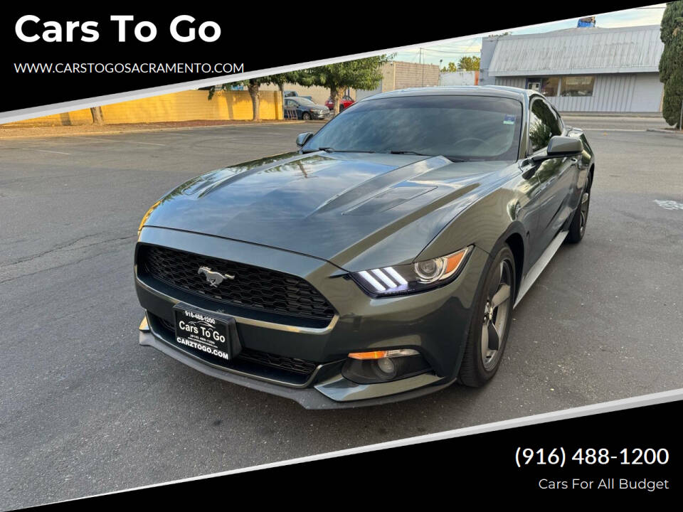 2015 Ford Mustang for sale at Cars To Go in Sacramento, CA