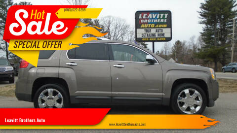 2011 GMC Terrain for sale at Leavitt Brothers Auto in Hooksett NH