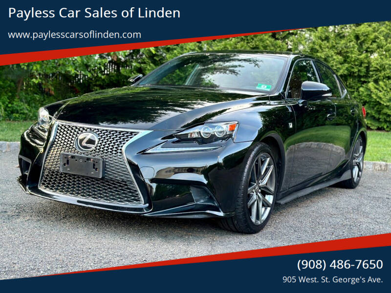 2014 Lexus IS 250 for sale at Payless Car Sales of Linden in Linden NJ