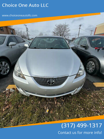 2008 Toyota Camry Solara for sale at Choice One Auto LLC in Beech Grove IN