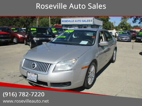 2007 Mercury Milan for sale at Roseville Auto Sales in Roseville CA