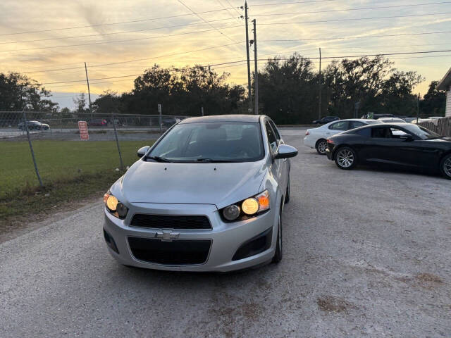 2013 Chevrolet Sonic for sale at Hobgood Auto Sales in Land O Lakes, FL