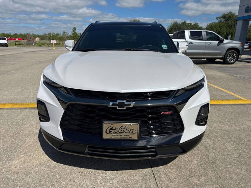 Used 2022 Chevrolet Blazer RS with VIN 3GNKBERS9NS143301 for sale in Cut Off, LA
