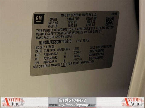 2016 Chevrolet Suburban LTZ