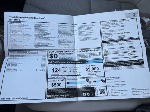 2014 BMW i3