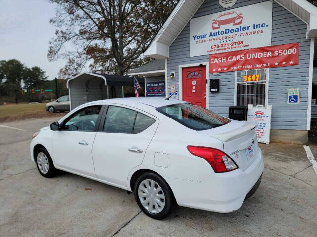 2018 Nissan Versa for sale at Your Autodealer Inc in Mcdonough, GA