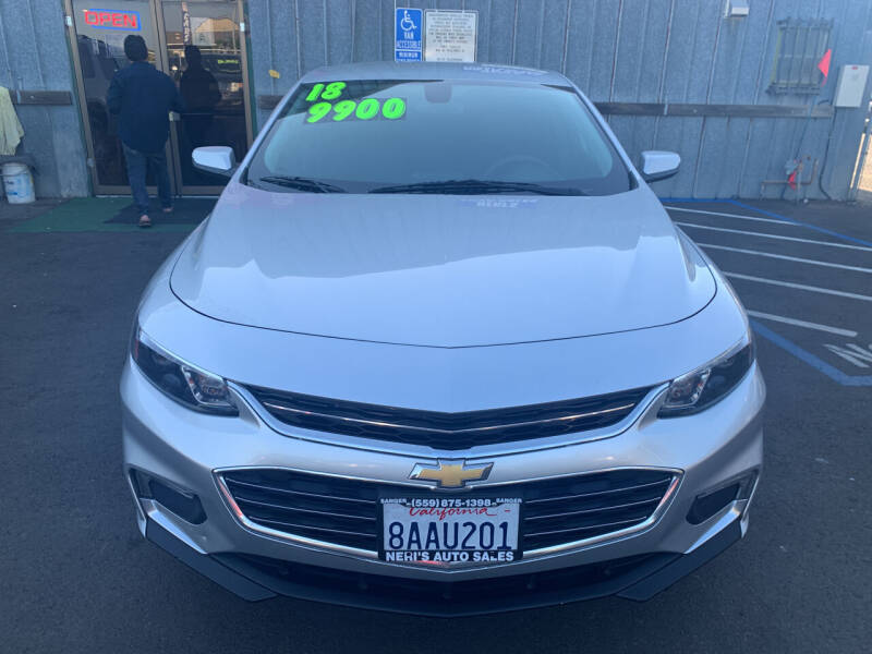 2018 Chevrolet Malibu for sale at Neri's Auto Sales in Sanger CA