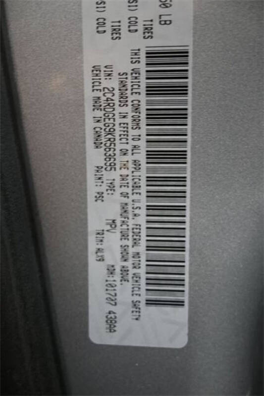 2019 Dodge Grand Caravan GT